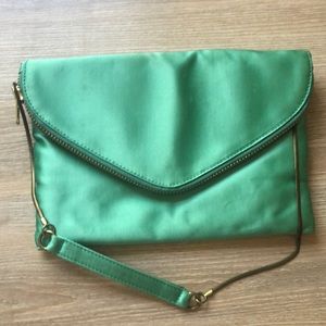 J Crew Satin bag/ clutch